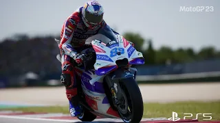 JORGE MARTIN WINNER SPRINT RACE AT MISANO | MotoGP 23 PS5 (1080p60fps)