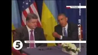 Обама з Порошенком обговорили ситуацію на Сході України