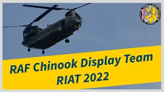 [4K✈] RIAT 2022 - RAF Chinook Display Team - RAF #riat2022