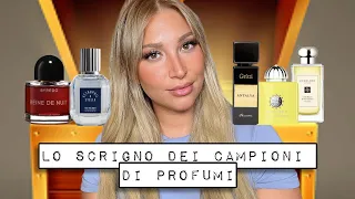 Lo scrigno dei campioni di profumo!!