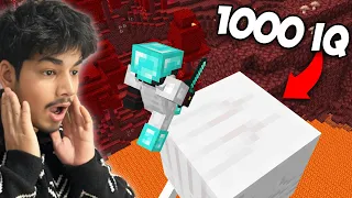 Reacting on Best Minecraft CLUTCHES | Niz Gamer @IAMKOPI