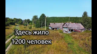 Огромная покинутая деревня НЕЧАЕВКА, Пензенская область. Осталось три последних жителя деревни.