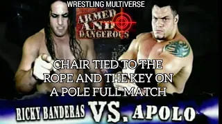 RICKY BANDERAS VS APOLO:IWA ARMED AND DANGEROUS MAIN EVENT+PROMOS NOT AVALIBLE ON THE DVD