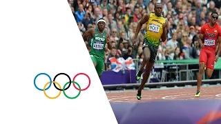 Bolt, Blake, Weir, Quinonez & Lemaitre Win 200m Heats - London 2012 Olympics