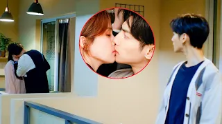 The CEO saw his neighbor kissing and couldn't help but go home and kiss Cinderella