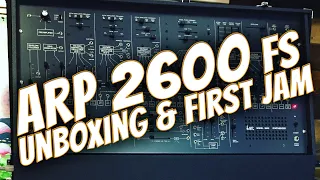 Korg ARP 2600 FS Unboxing