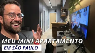 Vivendo num MINI APARTAMENTO em SP!