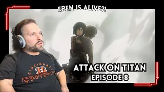 EDM Producer Reacts To Attack on Titan Episode 8 | The Struggle on Trost, Part 4