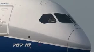 787-10 Dreamliner Completes Successful First Flight - full webcast