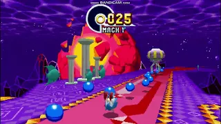 Sonic Mania Plus (PC): All Special Stages Using Only Mach 1 Strategy (Encore Mode)