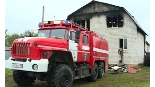 В Ельце в пожаре погибли мальчики-близнецы