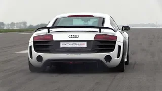 1050HP Audi R8 GT V10 Twin Turbo - LOUD Revs & 0-300 km/h Acceleration!