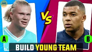 WHICH DO YOU PREFER? CHOOSE PLAYERS TO BUILD YOUR  YOUNG TEAM ⚽ TUTI FOOTBALL QUIZ 2023