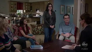 Alex's job interview - Family interview - Modern Family Season 10
