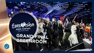 Emotions in the greenroom during the Grand Final of the 2019 Eurovision Song Contest