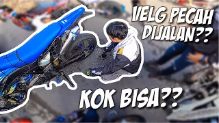 (PART 2) | TURING JOGJA BERUJUNG PECAH VELG, SUPERMOTO JAWA TIMUR #supermoto #motovlog #jogja