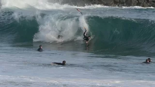 The Wedge, CA, Surf, 4/7/2017 - Part 2 (4K@30)