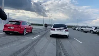 Audi RS6 vs Mercedes E63S w212