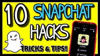 10 SNAPCHAT HACKS! 📍 How To With Kristin