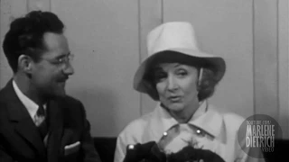 Marlene Dietrich 1960 TV Interview: "Blue Angel" Remake &  Film Career