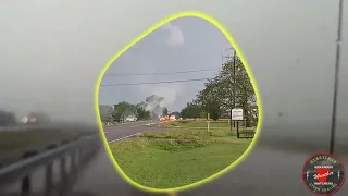 6/25/23 Storm Chasing 70MPH DAMAGING WINDS+HAIL