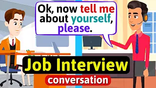 Job interview in English (Online) - English Conversation Practice - Improve Speaking Skills