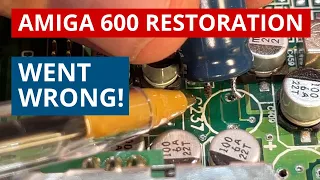 DISASTER computer restoration - Commodore Amiga 600 HD - Can I save the day?