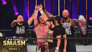 The SHOCKING Ending to New Year's Smash Night 1 | AEW New Year's Smash Night 1, 1/6/21