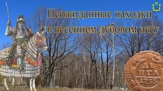 Неожиданные находки в весеннем лесу. Хазары. Unexpected finds in the spring forest. Khazars.