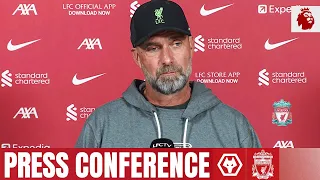 Jürgen Klopp's Premier League press conference | Wolves vs Liverpool