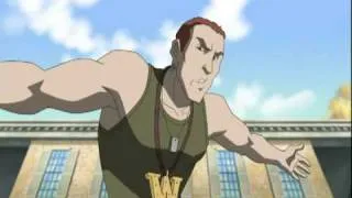 The fuck yall lookin' at? (Boondocks: Ed tells about Iraq)