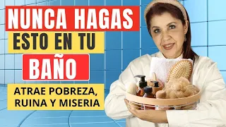 15 Cosas que Nunca Debes Hacer en el Baño de tu Casa porque atrae Mucha Pobreza, Ruina, Miseria