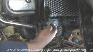 GL1200 Goldwing Radiator Removal