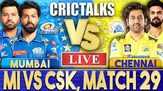 Live: MI Vs CSK, Match 29, Mumbai | IPL Live Scores & Commentary | IPL 2024 | 3 Overs