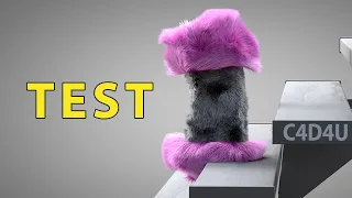 Funny Hair Test with Mistakes ❤️ C4D4U