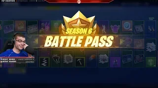 Nick Eh 30 Reacts To The *NEW* SEASON 6 BATTLE PASS! *LEGENDARY*