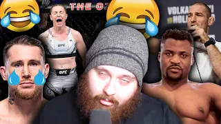 MMA Guru BEST MOMENTS - impressions , funny donations , salty reactions