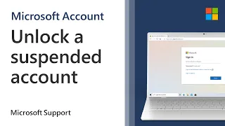 How to unlock a suspended Microsoft account | Microsoft