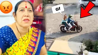 Sahil Ki Girlfriend Bike Par 😱😱@souravjoshivlogs7028