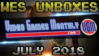 Wes Unboxes - Video Games Monthly - July 2018