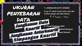 Ukuran Penyebaran Data | Statistika Kelas 8