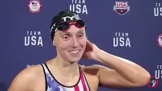Trials Mixed Zone: Ledecky "I don't know how many times I've been between 8:13 and 8:16"