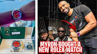 Myron Bought A Crazy New Rolex Watch!