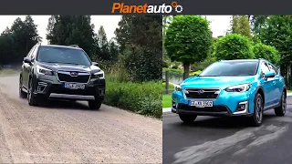 New Subaru Forester e-Boxer and XV e-Boxer First Look