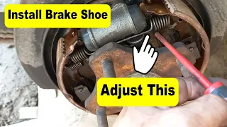 Install and Adjust Brake Shoe sa Suzuki Multicab F6A Engine
