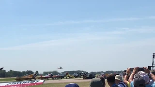 F-22 Raptor Takeoff 2019 EAA Oshkosh Airshow