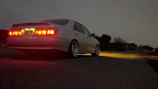 TOYOTA CROWN Athrete V(JZS171) 1JZ exhaust sound