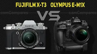 Fujifilm X-T3 vs Olympus E-M1X  [Camera Battle]