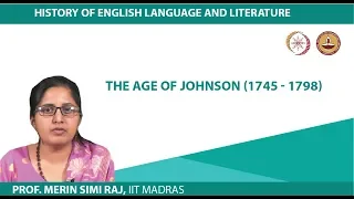 The Age of Johnson (1745 - 1798)