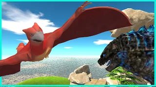 Rodan VS Godzilla - Animal Revolt Battle Simulator [ARBS]